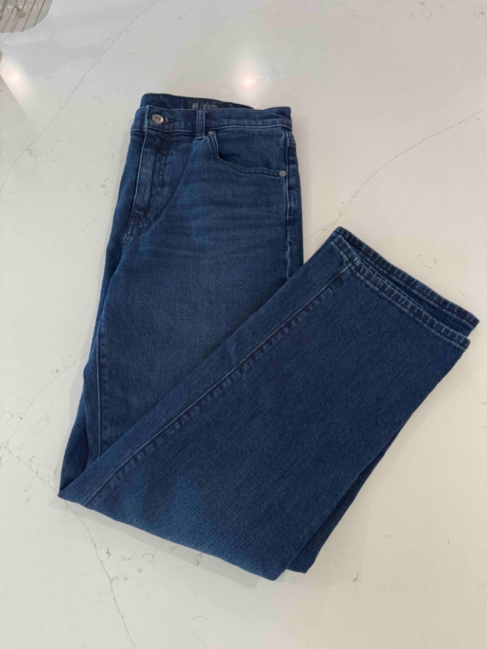 AG Jeans Brinley Mid-Rise Straight Denim Jeans Sz 28 - Picture 4 of 6